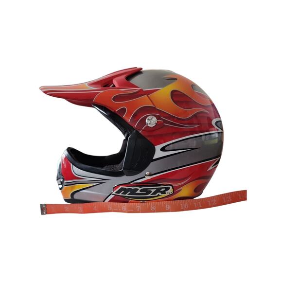 MSR Riding Off Road Helmet Size L Motocross - Picture 5 of 7